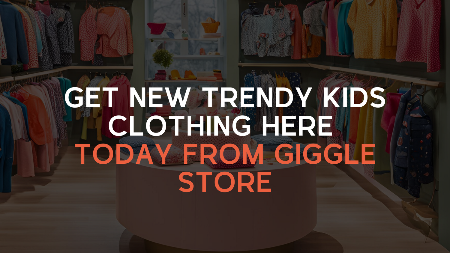 Get new trendy kids clothing here today from Giggle Store